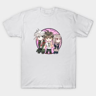 Danganronpa Hajime Chiaki Nagito: by Kībo-Kībo T-Shirt